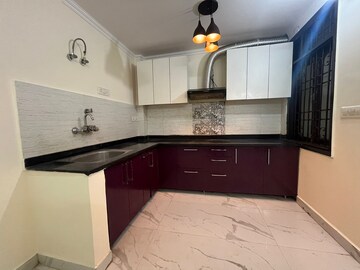 Kitchen in 3 BHK Builder Floor at Risland Sky Mansion, Chattarpur – for Rent