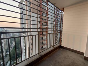 Balcony in 3 BHK Apartment at Aparna Sarovar, Nallagandla – for Rent