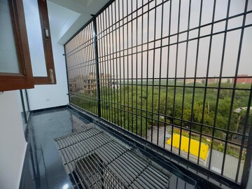 Balcony in 2 BHK Builder Floor at Palm Residency Chhatarpur, Chattarpur – for Rent