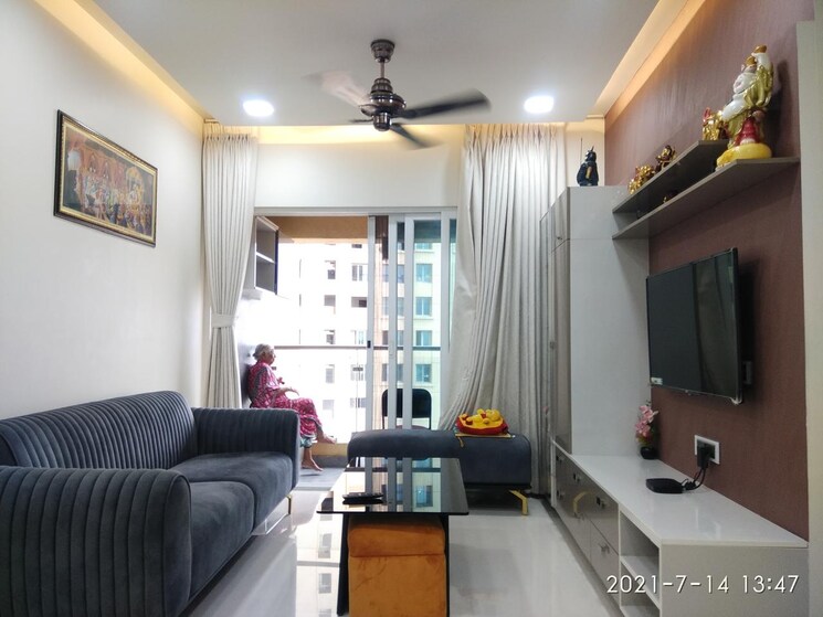 Living Room, kalpataru-immensa 1 Bedroom 650 Sq.Ft. Apartment In Kolshet Road Thane 9537358