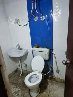 Bathroom in 2 BHK Builder Floor at Kishangarh – for Rent