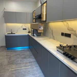 Kitchen in 4 BHK Builder Floor at DLF Pink Town House, Dlf City Phase 3 – for Rent