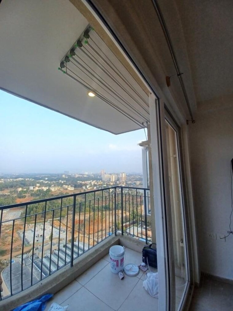 Balcony, bhartiya-city-nikoo-homes-ii 3 Bedroom 1237 Sq.Ft. Apartment In Thanisandra Main Road Bangalore 9537388