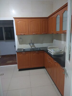 Kitchen in 3 BHK Apartment at Brigade PalmSprings, Jp Nagar – for Rent