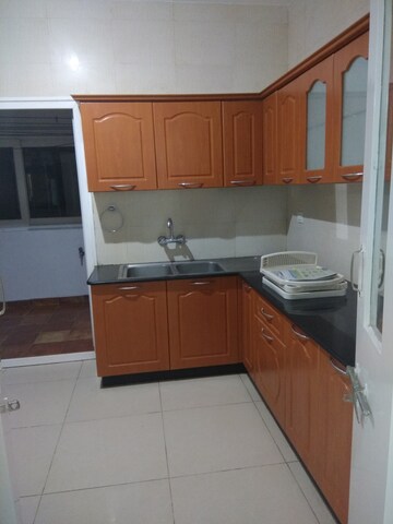 Kitchen in 3 BHK Apartment at Brigade PalmSprings, Jp Nagar – for Rent
