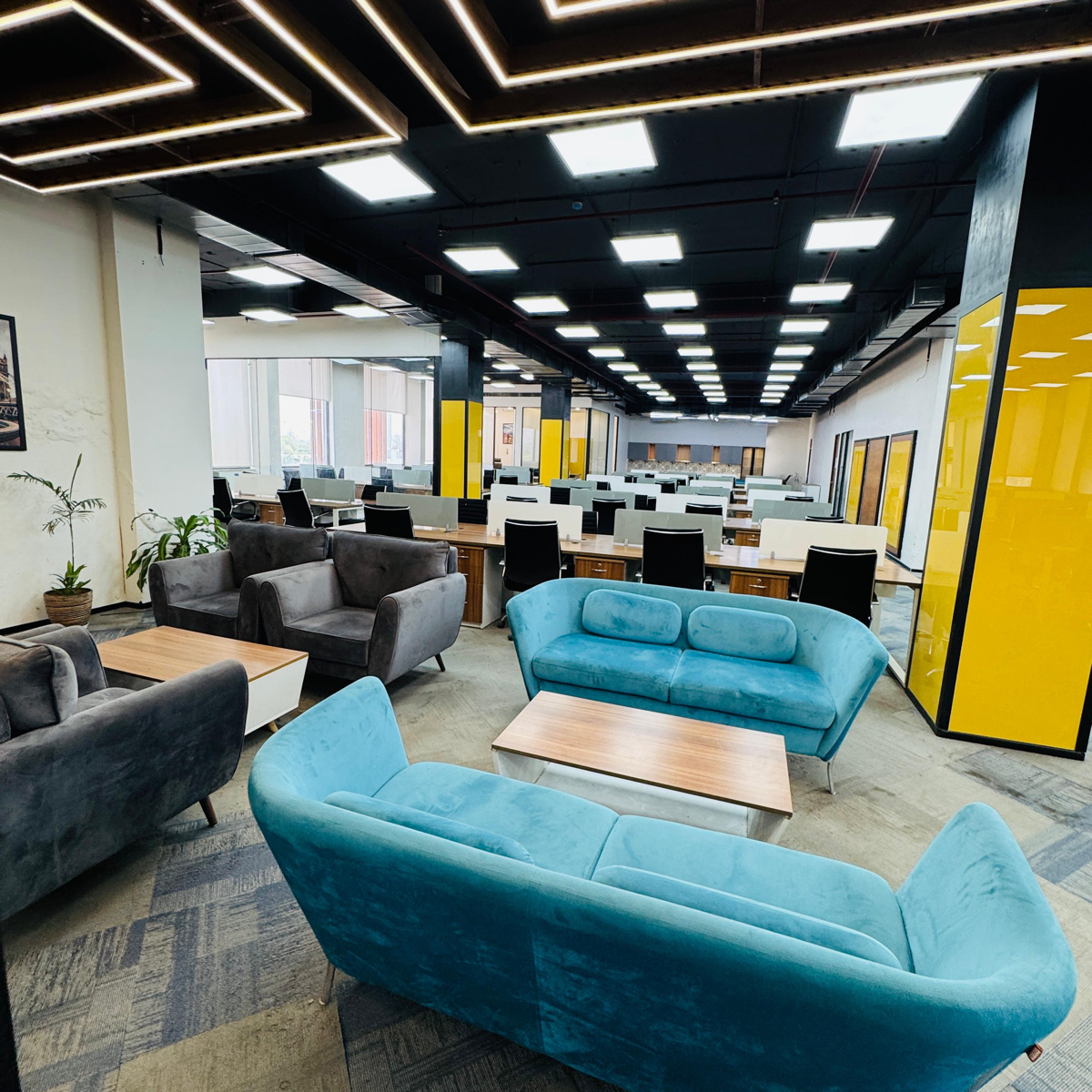 Office Space For Rent in Ready To Move 180 Seats O