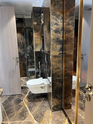 Attached Bathroom in 4 BHK Builder Floor at West End Colony – for Rent