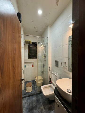 Attached Bathroom in 3 BHK Apartment at Riddhi Garden, Malad East – for Rent