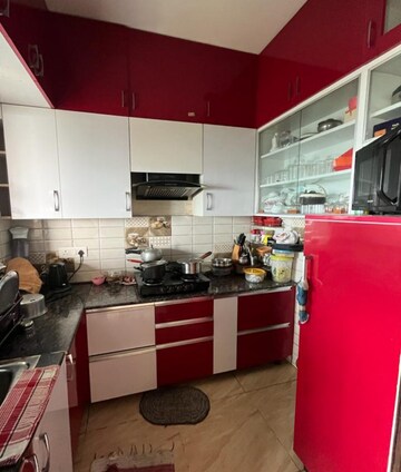 Kitchen in 3 BHK Apartment at Gaur Atulyam, Omicron I Greater Noida – for Sale