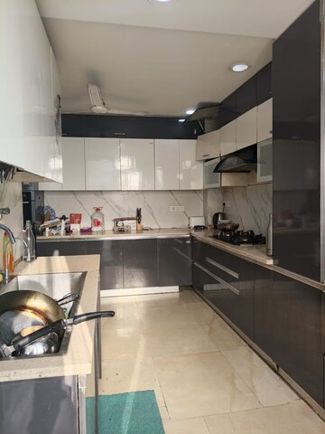 Kitchen in 4 BHK Builder Floor at Sushant Lok 3, Sector 57 – for Sale