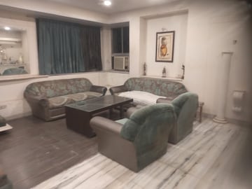 Living Room in 4 BHK Apartment at Omkar Alta Monte, Malad East – for Sale