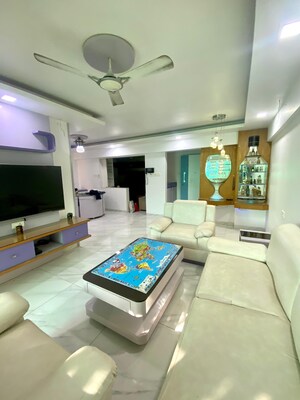 Living Room in 2 BHK Apartment at Paranjape Schemes Royal Court, Andheri East – for Rent