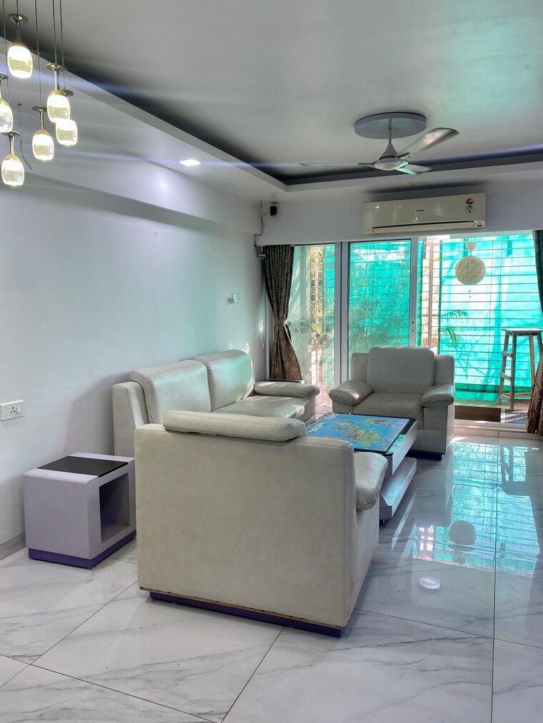 Living Room, paranjape-schemes-royal-court 2 Bedroom 871 Sq.Ft. Apartment In Andheri East Mumbai 9538204