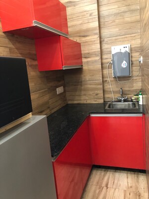 Kitchen in 3 BHK Builder Floor at Old Rajinder Nagar – for Rent