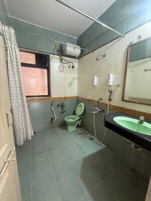 Attached Bathroom in 4 BHK Apartment at Meera CHS, Andheri West – for Rent
