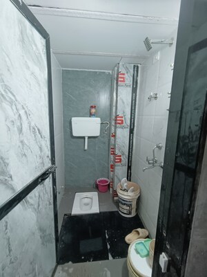 Bathroom in 1 BHK Villa at Chhaya Bhuvan, Kharghar Sector 12 – for Rent