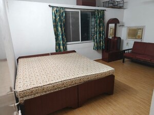 Bedroom in 2 BHK Apartment at Nirmiti Harmony, Aundh – for Rent