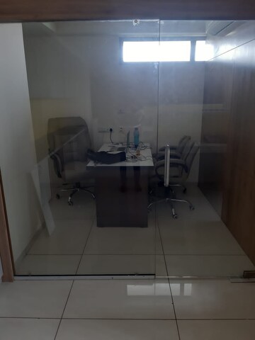 Bathroom in  Office Space at Avirat Silver Radiance One, Thaltej – for Rent