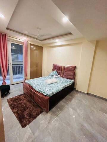 Bedroom in 3 BHK Builder Floor at Chattarpur – for Rent