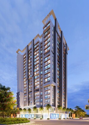 1 BHK Apartment For Sale in Shreeji Sai Divine, Kandivali West