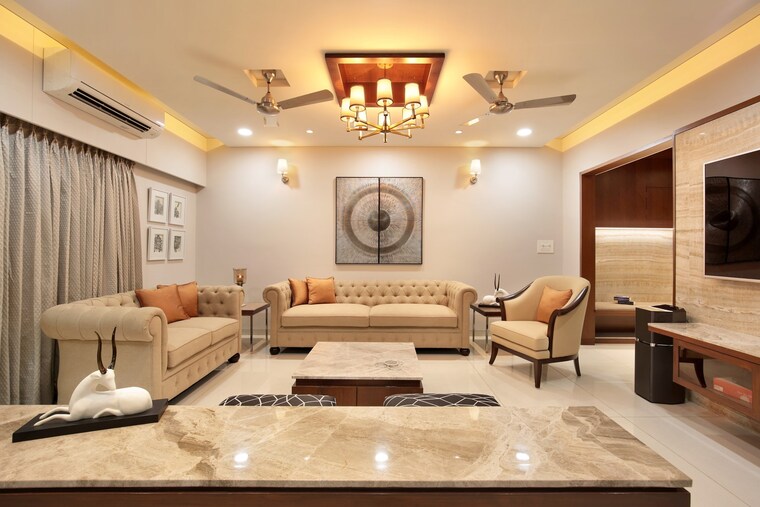 Living Room, purvanchal-royal-city-ii 3 Bedroom 1815 Sq.Ft. Apartment In Chi V Greater Noida Greater Noida 9538722