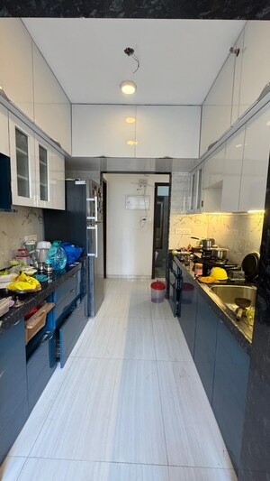 Kitchen in 1 BHK Apartment at Regency Anantam, Dombivli East – for Rent