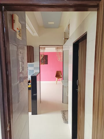 Bathroom in 1 BHK Apartment at Sai Crystal Empire, Nalasopara East – for Rent