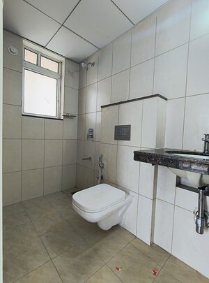 Bathroom in 3 BHK Apartment at Godrej Boulevard, Manjari – for Rent