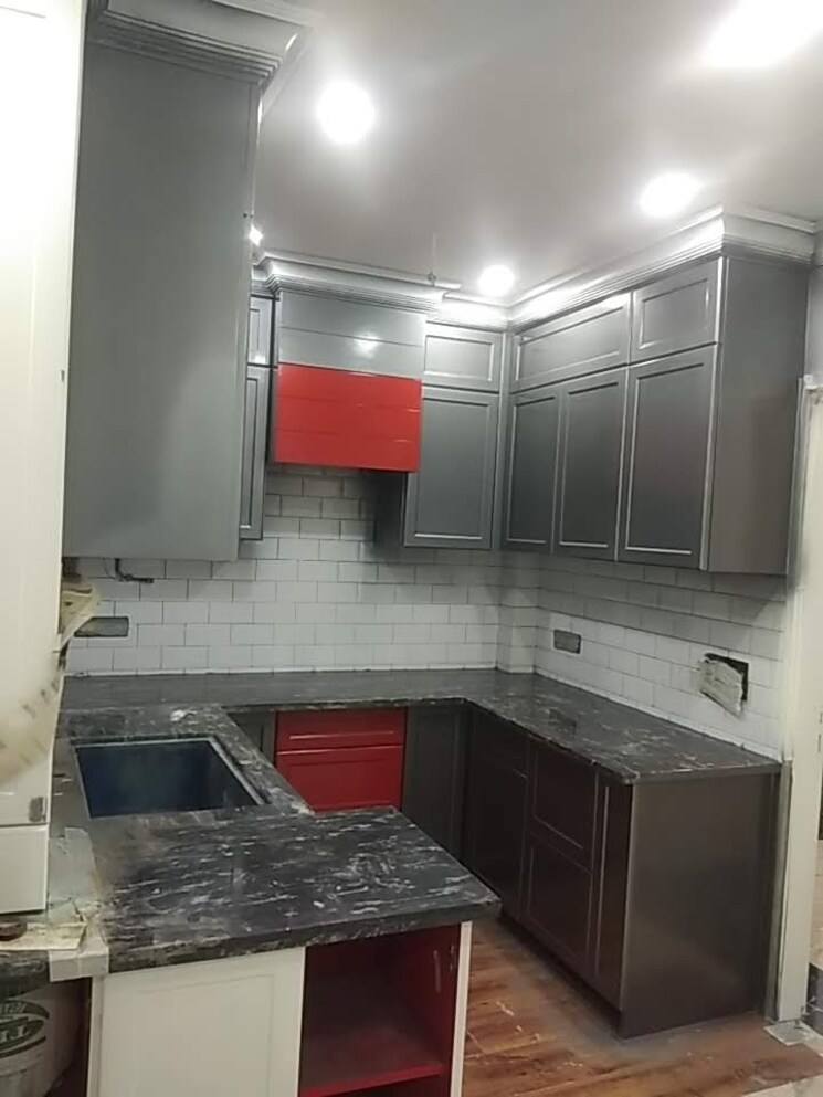 Kitchen, east of kailash 3 Bedroom 1125 Sq.Ft. Builder Floor In East Of Kailash Delhi 9539113