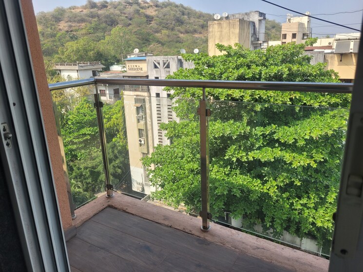 Balcony, kumar-vastu 3 Bedroom 1600 Sq.Ft. Apartment In Bhosale Nagar Pune 9539351