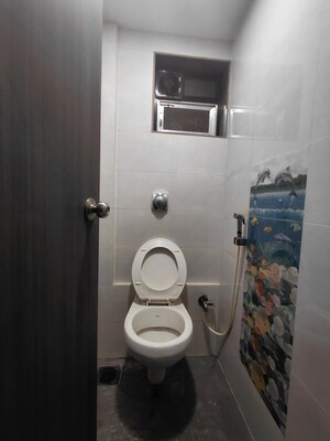 Bathroom in 2 BHK Apartment at Sundervan CHS Malad, Malad West – for Rent