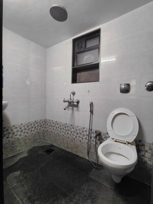 Bathroom in 2 BHK Apartment at Sundervan CHS Malad, Malad West – for Rent