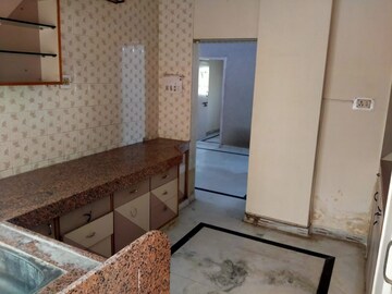 Kitchen in 3 BHK Apartment at Krishna Tower Ahmedabad, Satellite – for Sale