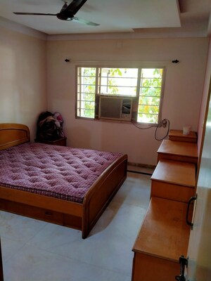 Bedroom in 3 BHK Apartment at Krishna Tower Ahmedabad, Satellite – for Sale