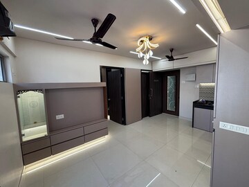 Living Room in 1 BHK Apartment at Lodha Crown Quality Homes, Majiwada – for Rent