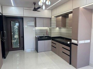 Kitchen in 1 BHK Apartment at Lodha Crown Quality Homes, Majiwada – for Rent