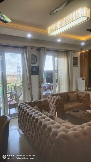 Living Room in 3 BHK Apartment at Conscient Heritage Max, Sector 102 – for Rent