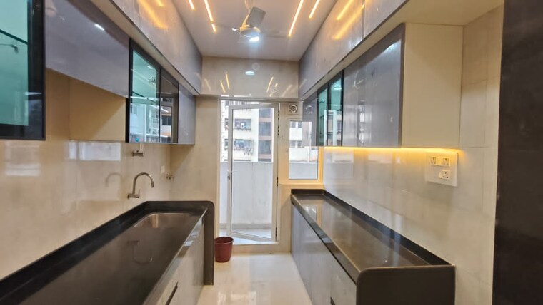 Kitchen, chandak-cornerstone 2 Bedroom 581 Sq.Ft. Apartment In Worli Mumbai 9539567
