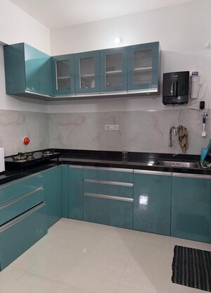 Kitchen in 3 BHK Apartment at Majestique Signature Towers, Balewadi – for Rent
