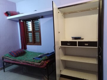 Bedroom in 1 RK Independent House at Rt Nagar – for Rent