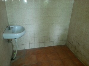 Bathroom in 1 RK Independent House at Rt Nagar – for Rent