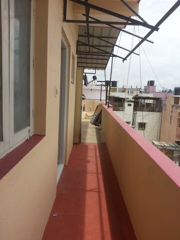 Balcony in 1 RK Independent House at Rt Nagar – for Rent