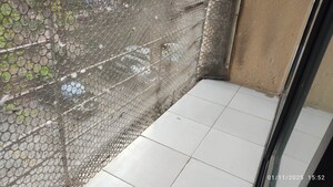 Balcony in 2 BHK Apartment at Fam CHS, Kopar Khairane – for Rent