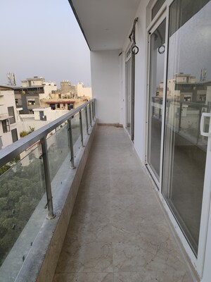 Balcony in 3 BHK Builder Floor at Freedom Fighters Enclave – for Sale