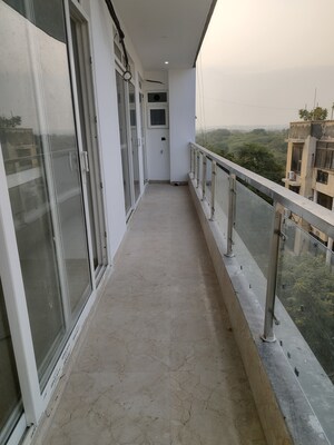 Balcony in 3 BHK Builder Floor at Freedom Fighters Enclave – for Sale