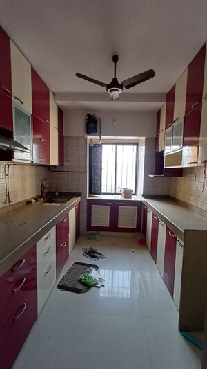 Kitchen in 2.5 BHK Apartment at Dosti Vihar, Samata Nagar – for Rent