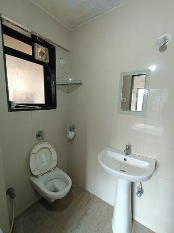 Bathroom in 2 BHK Apartment at STG Marigold Siddheshwar Garden, Dhokali – for Rent