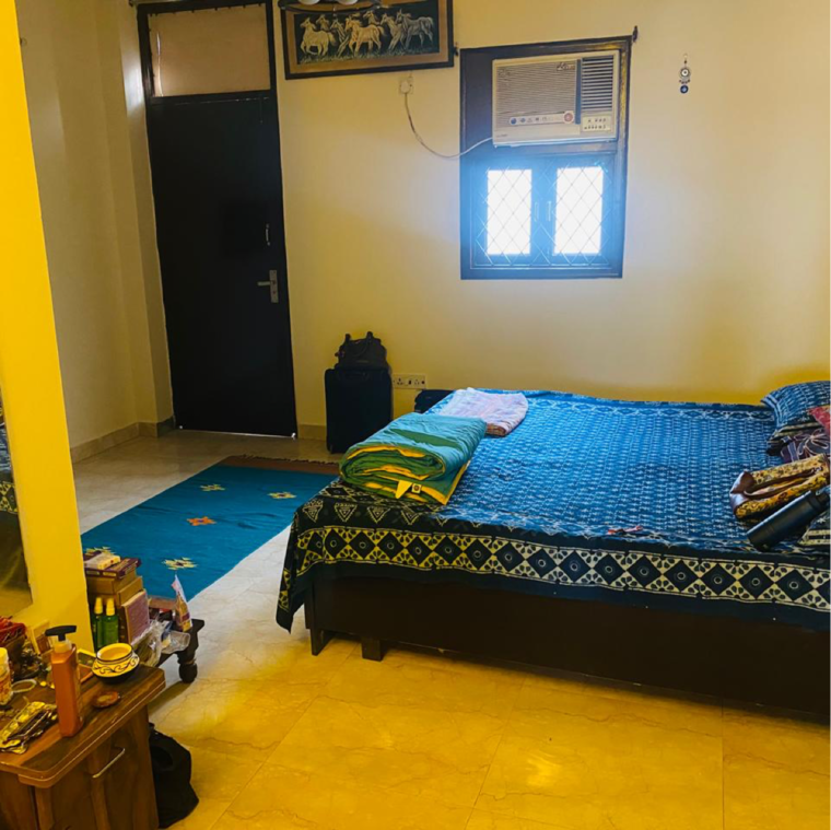 Bedroom, malviya nagar 1 Bedroom 600 Sq.Ft. Builder Floor In Malviya Nagar Delhi 9540694