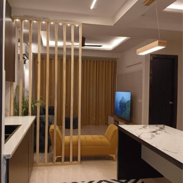 Kitchen in 2 BHK Apartment at Krisumi Waterside Residences, Sector 36a – for Rent