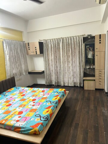 Bedroom in 3 BHK Apartment at Pacifica La Habitat, Thaltej – for Rent